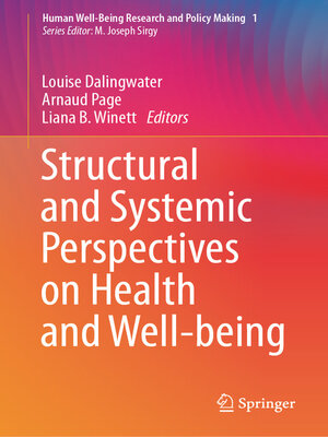 cover image of Structural and Systemic Perspectives on Health and Well-being